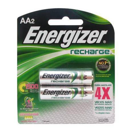 Pilha Recarregável AA 1400mah Energizer Cartela C/ 2 Pilhas Menor preço em Pilha Recarregável AA 1400mah Energizer Cartela C/ 2 Pilhas
