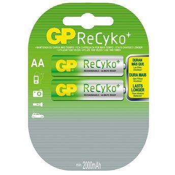 Pilha Recarregavel GP Recyko AA 2100 MAH Blister com 2 - Alba eletronicos Menor preço em Pilha Recarregavel GP Recyko AA 2100 MAH Blister com 2 - Alba eletronicos