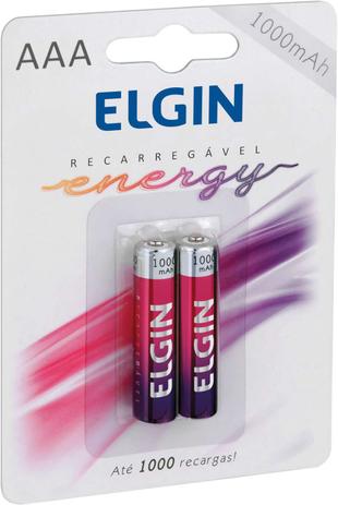 Pilha Recarregavel Palito AAA 1000MAH 1.2V C/02 ELGIN é boa?