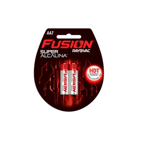 Pilha super alcalina AA2 2 unidades Fusion Rayovac Menor preço em Pilha super alcalina AA2 2 unidades Fusion Rayovac