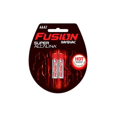 Pilha super alcalina AAA2 2 unidades Fusion Rayovac Menor preço em Pilha super alcalina AAA2 2 unidades Fusion Rayovac