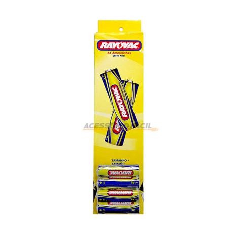 Pilha Zinco AA Tubo Com 60 Unidades - Rayovac Menor preço em Pilha Zinco AA Tubo Com 60 Unidades - Rayovac