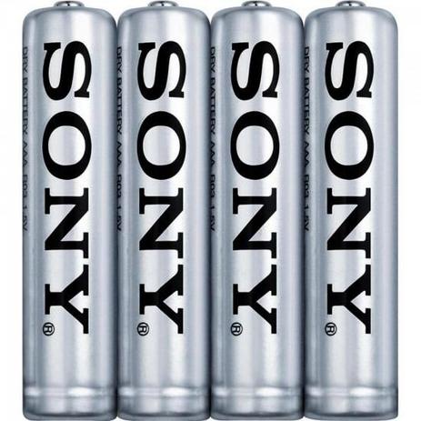 Pilha Zinco AAA R03-NUP4A/Z Sony Caixa c/40 pilhas (shrink c Menor preço em Pilha Zinco AAA R03-NUP4A/Z Sony Caixa c/40 pilhas (shrink c
