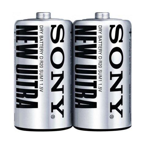Pilha Zinco Carbono D ULTRA Heavy DUTY SUM1-NUP2A/Z SONY Caixa 24 Blister com 2 Peças Menor preço em Pilha Zinco Carbono D ULTRA Heavy DUTY SUM1-NUP2A/Z SONY Caixa 24 Blister com 2 Peças