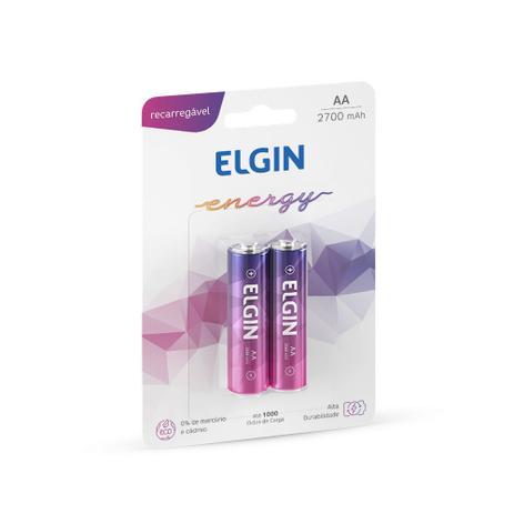 Pilhas Recarregáveis Aa 2700mah 2 Unidades 82174 Elgin Menor preço em Pilhas Recarregáveis Aa 2700mah 2 Unidades 82174 Elgin