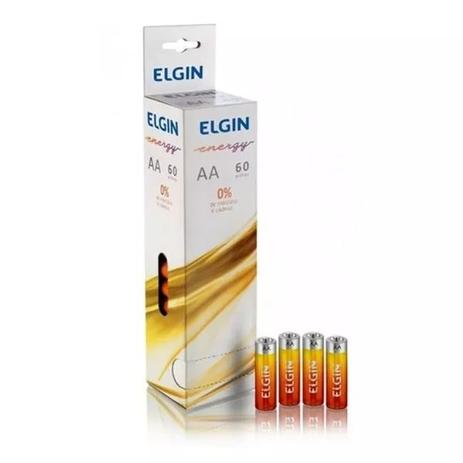 Pilhas Zinco-carvão Elgin Aaa 1.5v Shrink 60 Peças Menor preço em Pilhas Zinco-carvão Elgin Aaa 1.5v Shrink 60 Peças