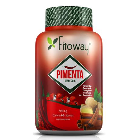 Pimenta (60 caps) - Fitoway Menor preço em Pimenta (60 caps) - Fitoway