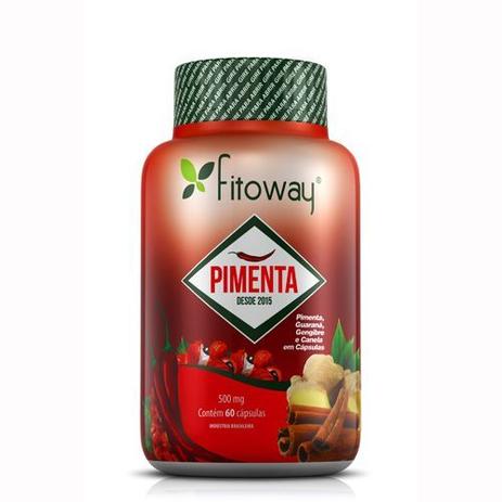 Pimenta Fitoway - 60 Cápsulas - Fitoway Menor preço em Pimenta Fitoway - 60 Cápsulas - Fitoway