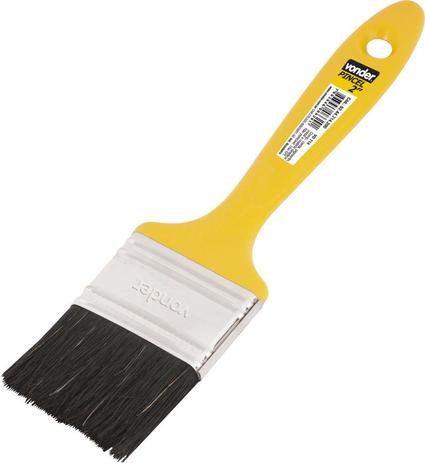 Pincel 4” cerdas pretas cabo plástico para tintas óleo e esmalte sintético vd714 - Vonder Menor preço em Pincel 4” cerdas pretas cabo plástico para tintas óleo e esmalte sintético vd714 - Vonder