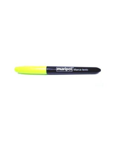 Pincel Marca Texto Amarelo Maripel Menor preço em Pincel Marca Texto Amarelo Maripel
