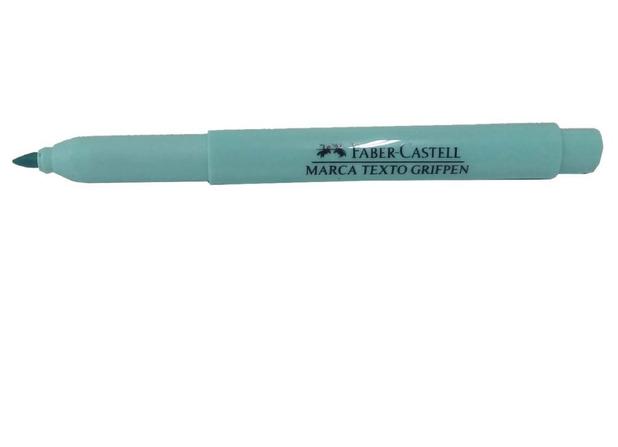 Pincel Marca Texto Azul Pastel Grifpen Faber-castell - Faber castell Menor preço em Pincel Marca Texto Azul Pastel Grifpen Faber-castell - Faber castell