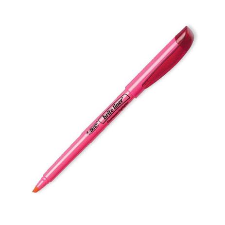 Pincel Marca Texto BIC Brite Liner Rosa Menor preço em Pincel Marca Texto BIC Brite Liner Rosa