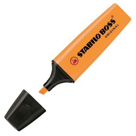 Pincel marca texto Boss 70 - laranja - Stabilo Menor preço em Pincel marca texto Boss 70 - laranja - Stabilo
