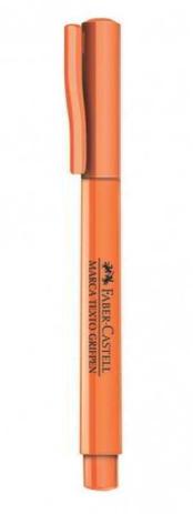 Pincel Marca Texto Laranja Grifpen Faber-castell - Faber castell Menor preço em Pincel Marca Texto Laranja Grifpen Faber-castell - Faber castell