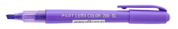 Pincel Marca Texto Violeta Lumicolor Pilot Menor preço em Pincel Marca Texto Violeta Lumicolor Pilot