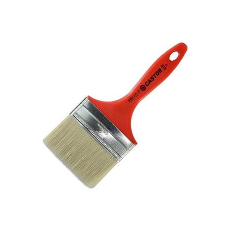 Pincel Multiuso 4” com Cerda Branca - Castor Menor preço em Pincel Multiuso 4” com Cerda Branca - Castor