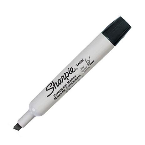 Pincel Permanente Atômico Sharpie Tank Preto Menor preço em Pincel Permanente Atômico Sharpie Tank Preto