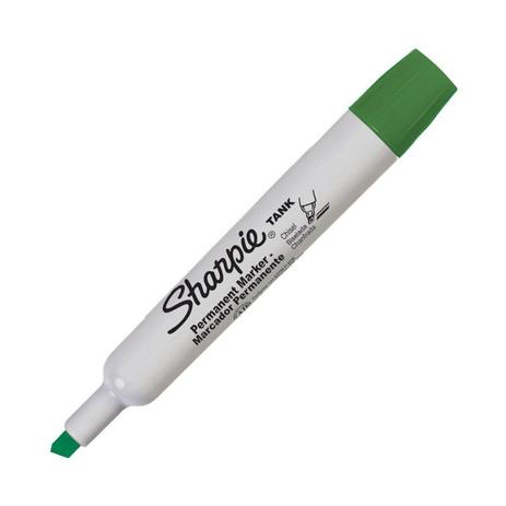 Pincel Permanente Atômico Sharpie Tank Verde Menor preço em Pincel Permanente Atômico Sharpie Tank Verde