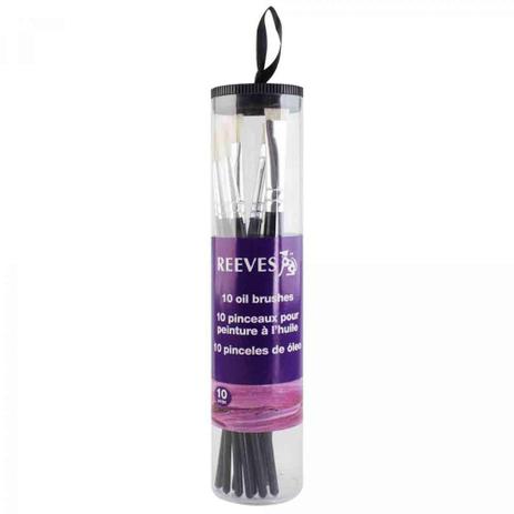Pincel Reeves Cerda Branca Para Tinta Óleo 010 Un 8930122 Menor preço em Pincel Reeves Cerda Branca Para Tinta Óleo 010 Un 8930122