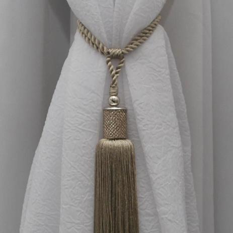 Pingente Abraçadeira Decorar Cortina Estilo 339 - 2 Unidades - Luba Menor preço em Pingente Abraçadeira Decorar Cortina Estilo 339 - 2 Unidades - Luba