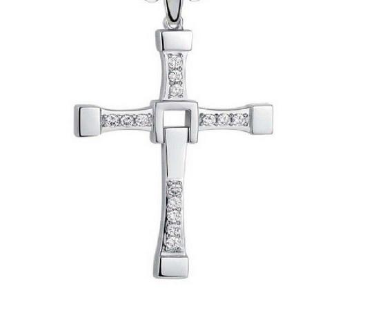 Pingente crucifixo Vanglore 2603 de prata 925 e zircônia 5,5 cm Menor preço em Pingente crucifixo Vanglore 2603 de prata 925 e zircônia 5,5 cm