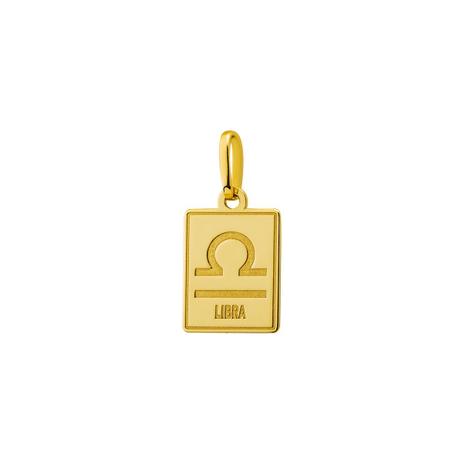 Pingente de Ouro 18k Placa Signo Libra pi18518 - Joiasgold é boa?