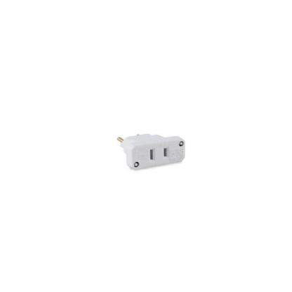 Pino adaptador 10a branco bipolar force line - Forceline Menor preço em Pino adaptador 10a branco bipolar force line - Forceline