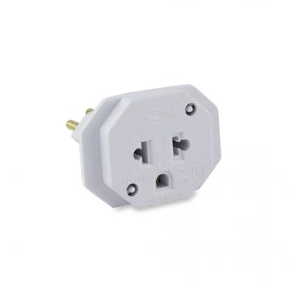 Pino adaptador 10a branco force line - Forceline Menor preço em Pino adaptador 10a branco force line - Forceline