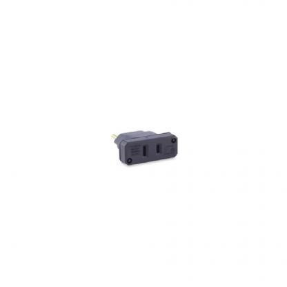 Pino adaptador 10a preto bipolar force line - Forceline Menor preço em Pino adaptador 10a preto bipolar force line - Forceline