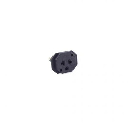 Pino adaptador 10a preto force line - Forceline Menor preço em Pino adaptador 10a preto force line - Forceline