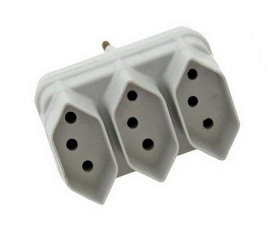 Pino Adaptador Tomada Elétrica Benjamim Multiplicador de Tomadas - Ditudotem Menor preço em Pino Adaptador Tomada Elétrica Benjamim Multiplicador de Tomadas - Ditudotem