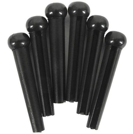Pino Preto para Cavalete de Violão Kit com 6 pcs - Acoustic Menor preço em Pino Preto para Cavalete de Violão Kit com 6 pcs - Acoustic