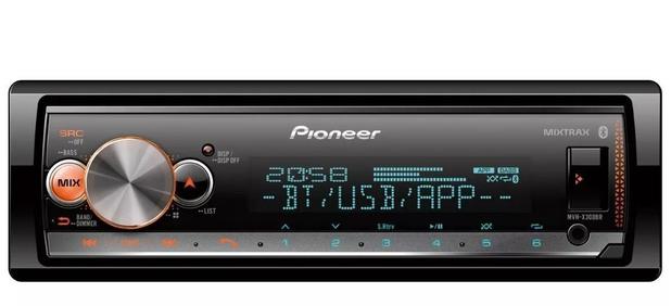 Pioneer Mp3 Player Mvh-x300br Bluetooth USB Aux Mixtrax Ar Menor preço em Pioneer Mp3 Player Mvh-x300br Bluetooth USB Aux Mixtrax Ar