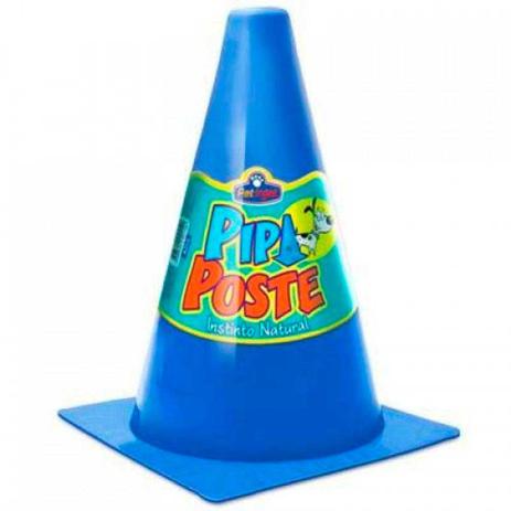 Pipi Poste Educador Sanitário M/G Pet Injet Azul Menor preço em Pipi Poste Educador Sanitário M/G Pet Injet Azul