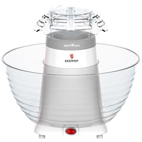 Pipoqueira Britânia Easy Pop 1040W Branca Menor preço em Pipoqueira Britânia Easy Pop 1040W Branca