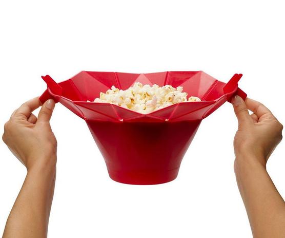 Pipoqueira Dobrável em Silicone p/ Microondas - Utifácil Menor preço em Pipoqueira Dobrável em Silicone p/ Microondas - Utifácil
