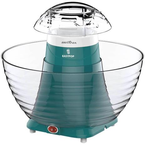 Pipoqueira Easypop Azul Britânia Menor preço em Pipoqueira Easypop Azul Britânia