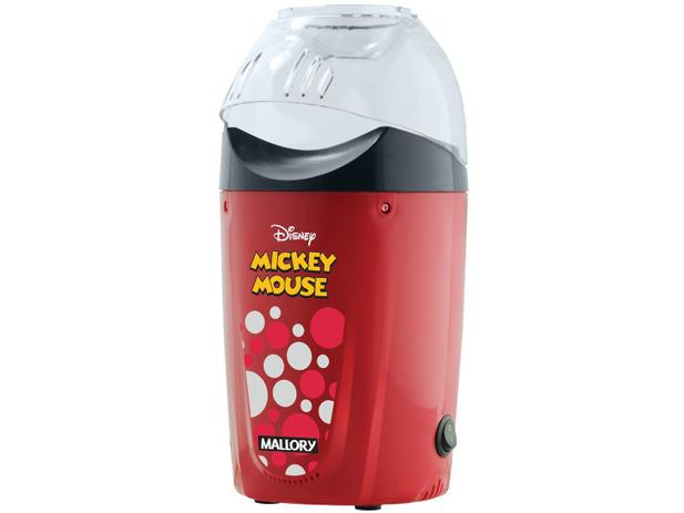 Pipoqueira Mallory Cozinha Mickey Mouse - Vermelha - 110V
