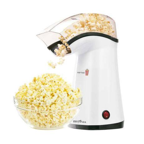 Pipoqueira Pop Time Branca Britânia - 110v Menor preço em Pipoqueira Pop Time Branca Britânia - 110v