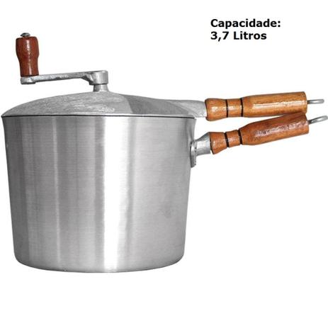 Pipoqueira profissional com tampa em alumínio fundido - Cajamag Menor preço em Pipoqueira profissional com tampa em alumínio fundido - Cajamag