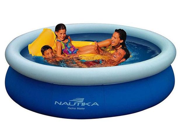 Piscina 1400 Litros Redonda - Nautika Master Menor preço em Piscina 1400 Litros Redonda - Nautika Master