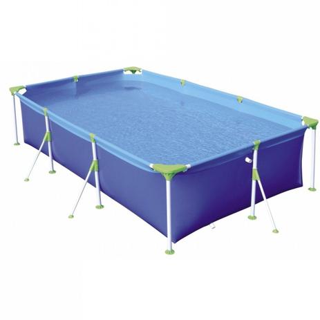 Piscina 3700 Litros Premium de Armacao Retangular Mor Menor preço em Piscina 3700 Litros Premium de Armacao Retangular Mor