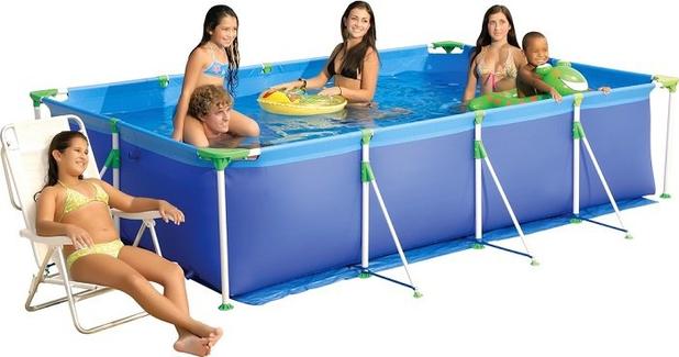 Piscina 5000 Litros Premium - Mor Menor preço em Piscina 5000 Litros Premium - Mor