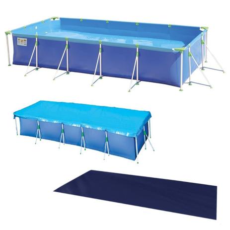 Piscina 7600 Litros Com Capa e Forro Inferior Mor é ruim? Piscina 7600 Litros Com Capa e Forro Inferior Mor é boa?