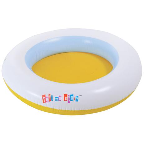 Menor preço em Piscina Banheira Infantil Inflável Pvc 150l Com Adesivo 1794 Mor