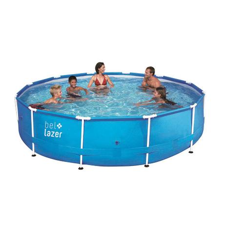 Piscina Bel Life com Armação 7.000 Litros Belfix - Bel fix Menor preço em Piscina Bel Life com Armação 7.000 Litros Belfix - Bel fix