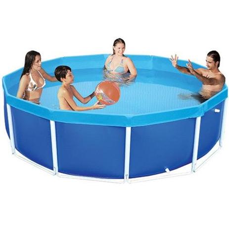 Piscina Circular 4.500 L MOR 001007 Menor preço em Piscina Circular 4.500 L MOR 001007