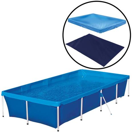 Piscina com Válvula de Deságue Standard 3000 Litros MOR 001005 + Capa MOR 1405 + Forro MOR 1454 é boa?