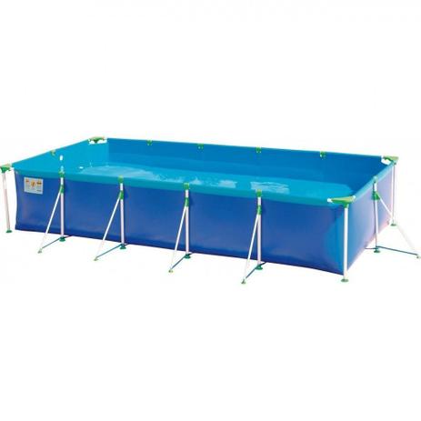 Piscina de Armacao Retangular Premium 7600 Litros Mor Menor preço em Piscina de Armacao Retangular Premium 7600 Litros Mor