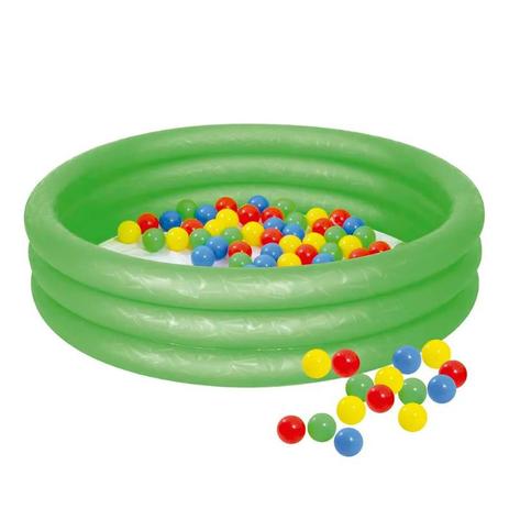 Piscina de Bolinha Banheira Inflável Verde - Mor é boa?